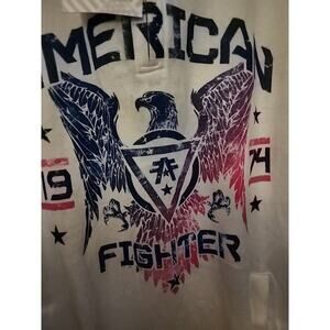 American Fighter Chicago Small 1/4 Zip Long Sleeve Pullover Affliction A107